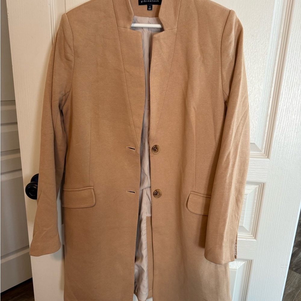 Gibson Tan Blazer Jacket NWOT